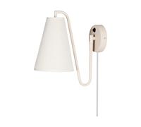 Globen Lighting Lámpara de pared Lou Bou lanco-beige