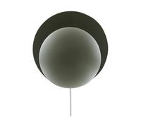 Globen Lighting Lámpara de pared Orbit Verde musgo