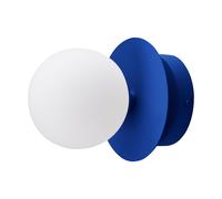Globen Lighting Lámpara de pared/plafón Art Deco IP44 Azul-blanco