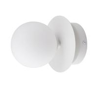 Globen Lighting Lámpara de pared/plafón Art Deco IP44 blanco