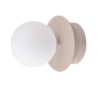 Globen Lighting Lámpara de pared/plafón Art Deco IP44 Mud-blanco