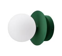 Globen Lighting Lámpara de pared/plafón Art Deco IP44 Verde-blanco