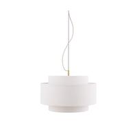 Globen Lighting Lámpara de techo Noah Ø50 cm Bou lanco