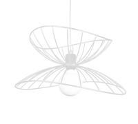Globen Lighting Lámpara de techo Ray Ø 45 cm blanco