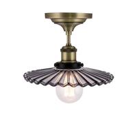 Globen Lighting Plafón Cobbler 25 cm humo