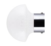 Globen Lighting - Fungo 16 Aplique de Pared/Lámpara de Techo IP44 Blanco/Cromo