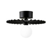 Globen Lighting Plafón/Lámpara de pared Omega 35 cm negro
