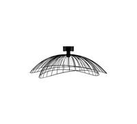 Globen Lighting Plafón Ray Ø85 cm Negro