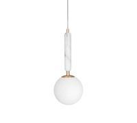 Globen Lighting Lámpara colgante Torrano 15 cm blanco