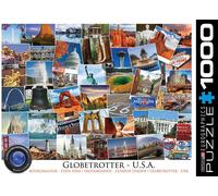 Globetrotter Eeuu 1000 Piezas Puzle Rompecabezas 680mm x 490mm ( Pz )