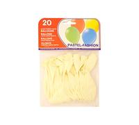 Globo 100% Latex Biodegradable Blanco Bolsa De 20 Unidades