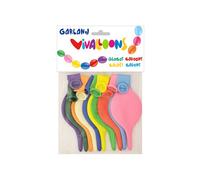 Globo 100% Latex Biodegradable Blister De 10 Unidades Colores Surtidos