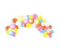 Globo 100% Latex Biodegradable Guinarlda Arco Fashi 55 Unidades Colores Pastel