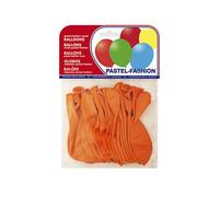 Globo 100% Latex Biodegradable Pastel Naranja Bolsa De 20 Unidades
