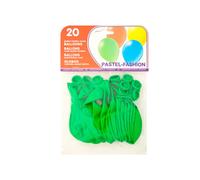 Globo 100% Latex Biodegradable Verde Pistacho Bolsa De 20 Unidades
