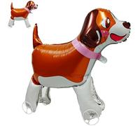 Globo 3D de Perro para Caminar - Gigante Animal de Safari para Fiestas de Cumpleaños Infantiles y Temáticas