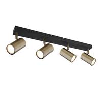 GLOBO 57911-4M - Lámpara de techo (latón, 4 focos, diseño moderno