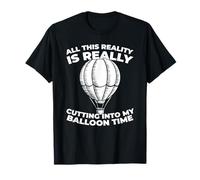 Globo Aerostático Paseo Piloto Aviación - Volar Aeronauta Camiseta