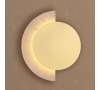 Globo Aplique de pared LED Rojas, beige, 27 cm de ancho, piedra EC:EPREL:2577026