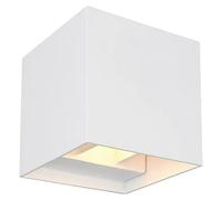 Aplique exterior LED Veronika (3 W, 10 x 10 x 10 cm, Blanco, IP54)