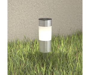 Globo Baliza solar redonda Valea de acero inoxidable