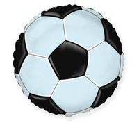 Globo Balón de Fútbol XXL, Globo Helio Deportivo para Cumpleaños Infantil, Decoración Fiesta Temática Deportes, Globo Gigante Fútbol 45 Cm