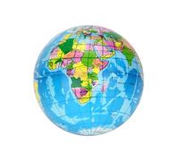 Globo Blando y Blando de Crecimiento Lento y Suave con Mapa Mundial, Bola de Espuma para Aliviar el Estrés, Bola de Palma de Atlas de PU Duradera para Niños Adultos, 1 * de Espuma con Mapa (C)