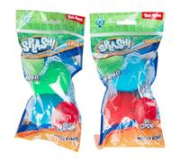 Globo de agua juguete Splash reutilizable autocierre conjunto de 2 azul