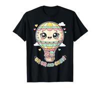 Globo de Aire Caliente Kawaii Chibi Cozy Pastel Dream Art Camiseta