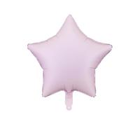 Globo de aluminio con forma de estrella de 48 cm, globo para helio o aire, para bodas, Año Nuevo, Pascua, cumpleaños, decoración de cumpleaños y decoración de fiestas, color lila mate