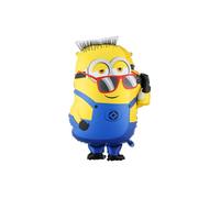 Globo de aluminio Minions Ron, 53 x 79 cm, globo XXL para helio o aire, para fiestas, cumpleaños infantiles, globos de minion como decoración de cumpleaños