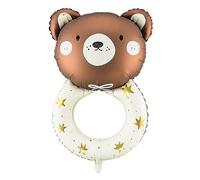 Globo de Aluminio sonajero con Osito de Peluche 61 x 88 cm