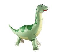 Globo de Dinosaurio XXL Infantil, Dinosaurio 3D con Ruedas que Camina, Decoración para Fiesta de Cumpleaños Infantil Dino - Regalo para Niña y Niño - 1 Unidad