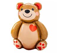 Globo de foil con forma de oso - 48 x 65 cm