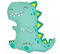 Globo de foil de dinosaurio lindo - 66 x 70 cm