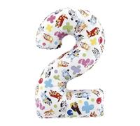 Globo de Foil de Grabo número 2 de Bluey 66 cm Azul, 1 unisex Niños Juvenil-unisex