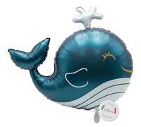 Globo de foil XXL balloa de ballena con motivo submarino, globo de helio animal, globo de aire para fiesta de cumpleaños infantil, decoración de fiesta marina, regalo de cumpleaños de animal marino