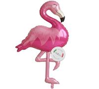 Globo de helio XXL de balloa tipo lámina, globo de helio con motivo de flamenco, globo de aire para decoración de safari para fiestas, regalo para cumpleaños infantil, figura de animal para fiesta