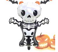 Globo de lámina en forma de fantasma, globo inflable para fiesta de Halloween, decoración de casa embrujada, globo fantasma para Halloween, globo grande para fiesta de Halloween