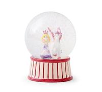 Globo de Nieve Rosa con Princesa y Unicornio para niñas por Regalos Mousehouse