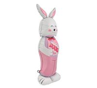 Globo de Pascua Genérico - Globos de aluminio de Pascua | Divertidos globos de Pascua para decoración de vacaciones, 149,9 cm de pie de aluminio lindo | Decoración de Pascua en globo de primavera