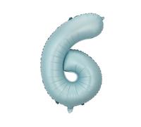 Globo de película de aluminio digital de 32 pulgadas globo medio decoración-nuevo bebé azul 6