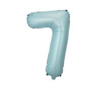 Globo de película de aluminio digital de 32 pulgadas globo medio decoración-nuevo bebé azul 7