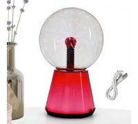 Globo de plasma para habitación - Bola grande de plasma de 7 colores, lámpara táctil, modos de iluminación ajustables, luz decorativa portátil | globo duradero para salón, balcón, patio, casa, escuela