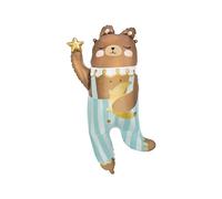 Globo de plástico (72 x 104 cm), diseño de oso