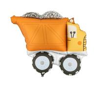 Globo de plástico XL para camión, camión, vehículo, obra, cumpleaños infantil, decoración, regalo, cumpleaños, niños, globos de helio