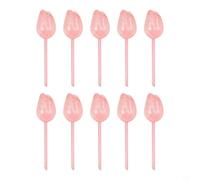 Globo de riego, paquete de 10 dispositivos de riego automático en forma de tulipán para plantas en maceta, riego por goteo dirigido por raíces, cuidado de plantas de bajo mantenimiento para uso en el