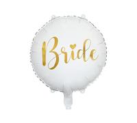 Globo dorado de la hoja de la novia, decoración de la despedida de soltera, accesorios de la novia de oro para ser, globo de la despedida de soltera de oro