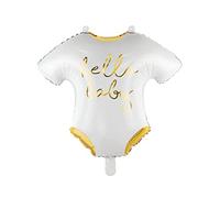 Globo en Forma de Body para Celebrar el Nacimiento de un Bebé - Hello Baby - Baby Shower