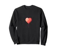 Globo en Forma de corazón Ideas románticas de Amor metas Desgaste S24 Sudadera